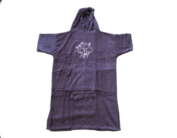 PONCHO CULT MUJER BOLSILLO NEGRO