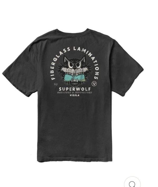 Vissla Super Wolf Boys Tee