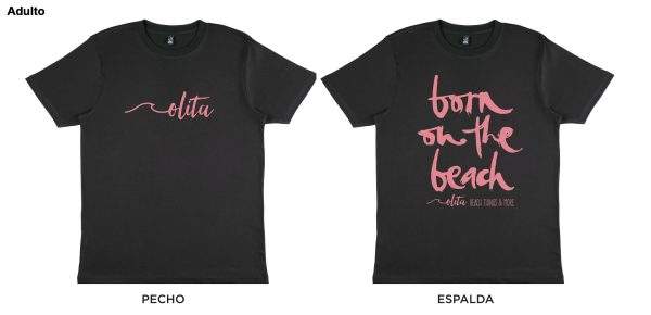 CAMISETA OLITA "BORN ON THE BEACH"