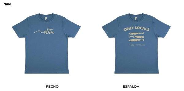 CAMISETA OLITA "ONLY LOCALS"