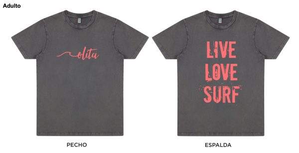 CAMISETA OLITA "LIVE LOVE SURF"