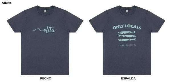 CAMISETA OLITA "ONLY LOCALS"