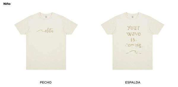 CAMISETA OLITA "YOUR WAVE IS COMING"