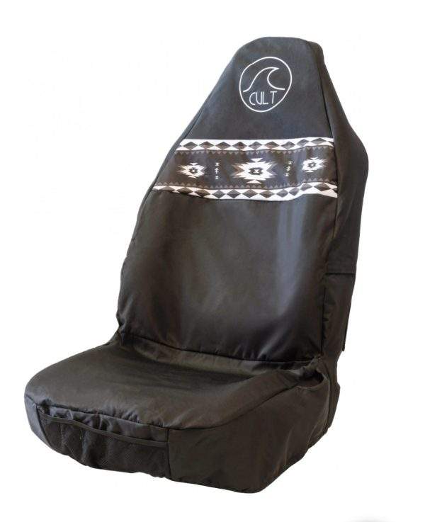 Funda para asientos de coche Cult Universal Seat Cover Aztec Black & White (individual)