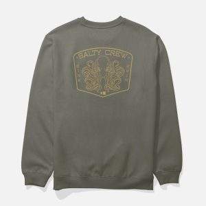 Tako Club Crew Fleece - Dusty Olive