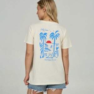 Geo Palm B.f. Tee - Off White