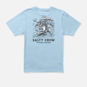 Surf Shark Ss Tee Kids - Clear Sky