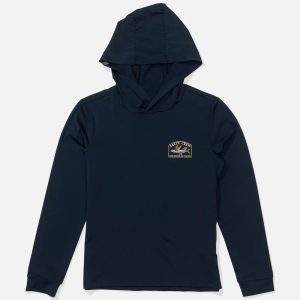 Fly Home Hood Sunshirt Kids - Navy